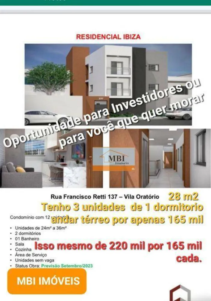 Apartamento, 1 quarto, 27 m² - Foto 3