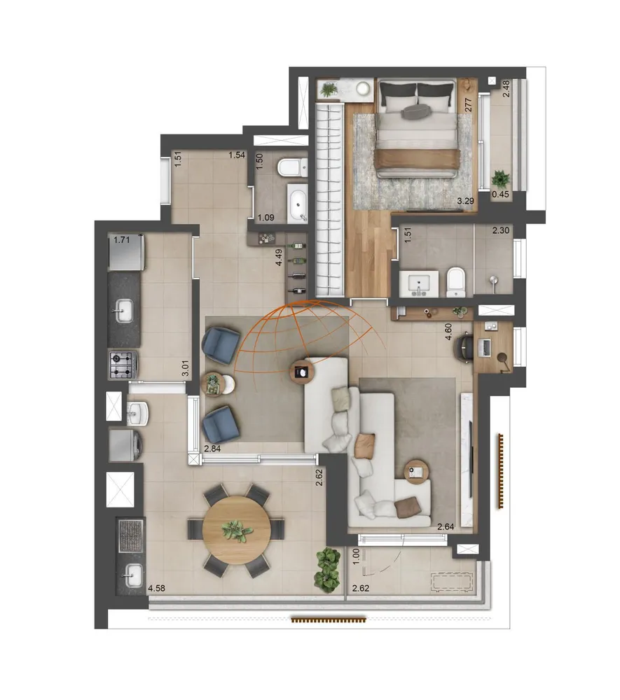 Apartamento, 3 quartos, 147 m² - Foto 5