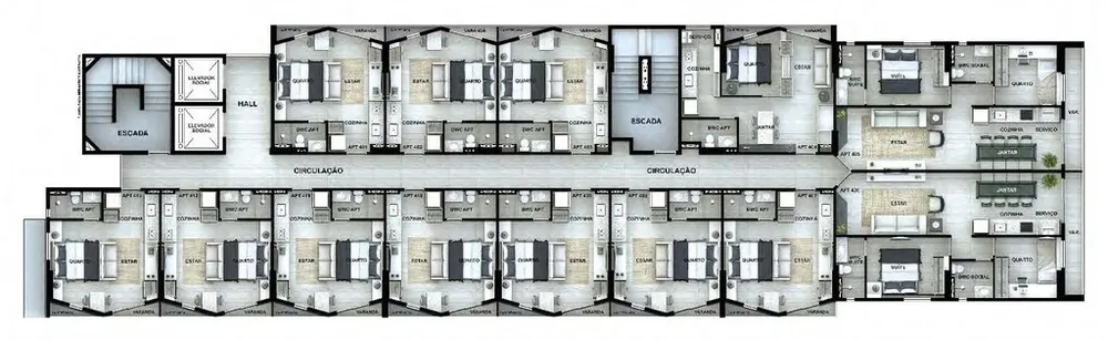 Apartamento, 2 quartos, 141 m² - Foto 3