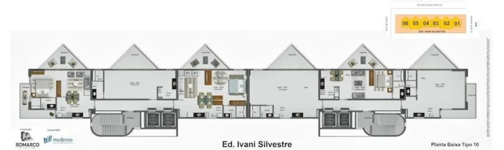Apartamento, 1 quarto, 58 m² - Foto 3