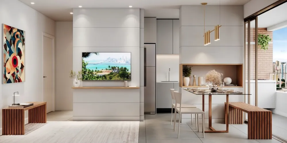 Apartamento, 2 quartos, 49 m² - Foto 1
