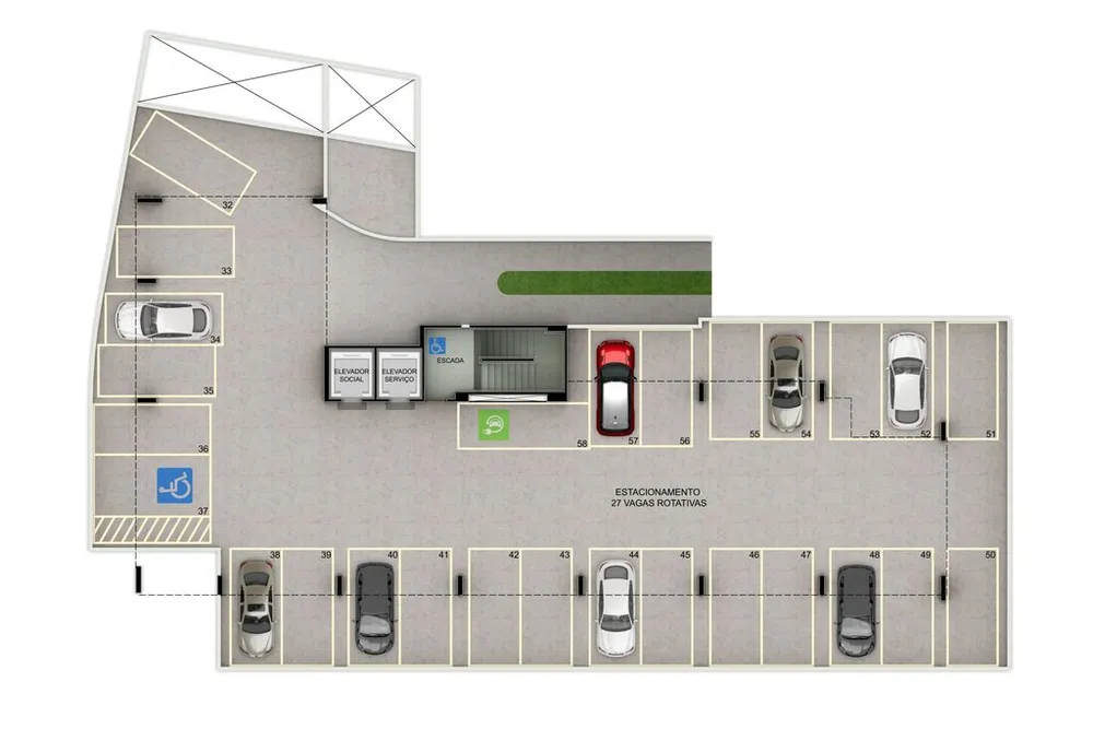 Apartamento, 1 quarto, 33 m² - Foto 4