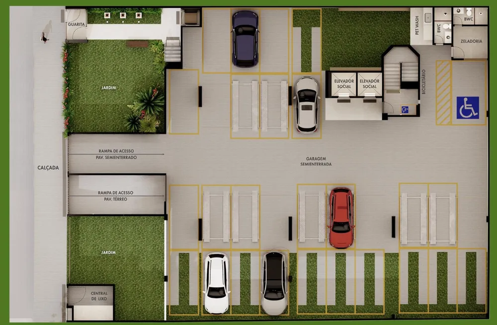 Apartamento, 2 quartos, 54 m² - Foto 2