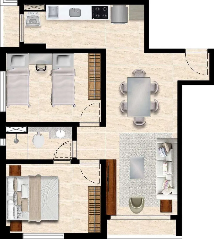 Cobertura, 4 quartos, 257 m² - Foto 4