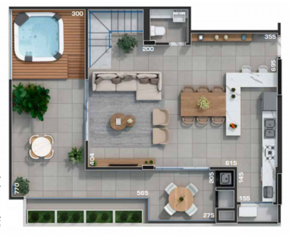 Apartamento à venda com 2 quartos, 74m² - Foto 4
