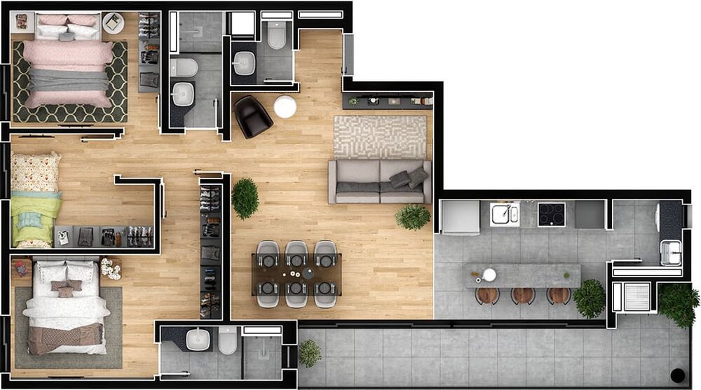 Flat/Apart Hotel à venda com 1 quarto, 38m² - Foto 11