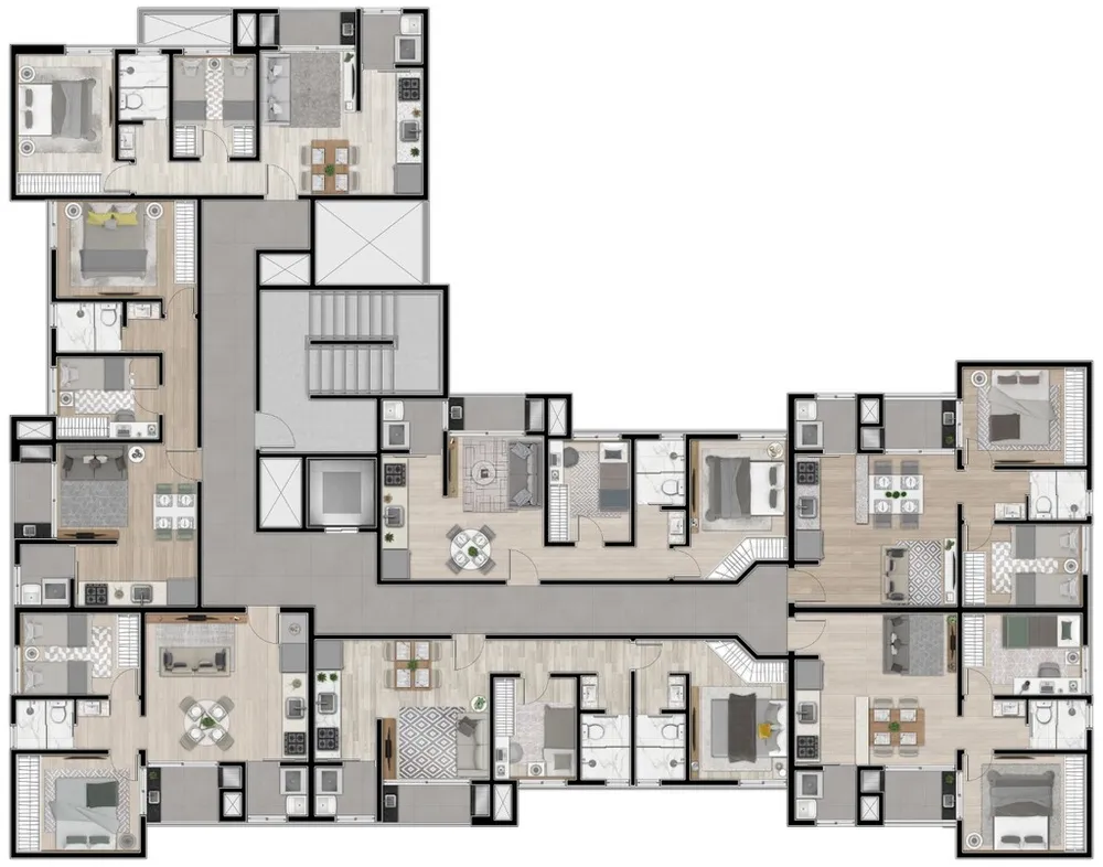 Apartamento, 2 quartos, 43 m² - Foto 24