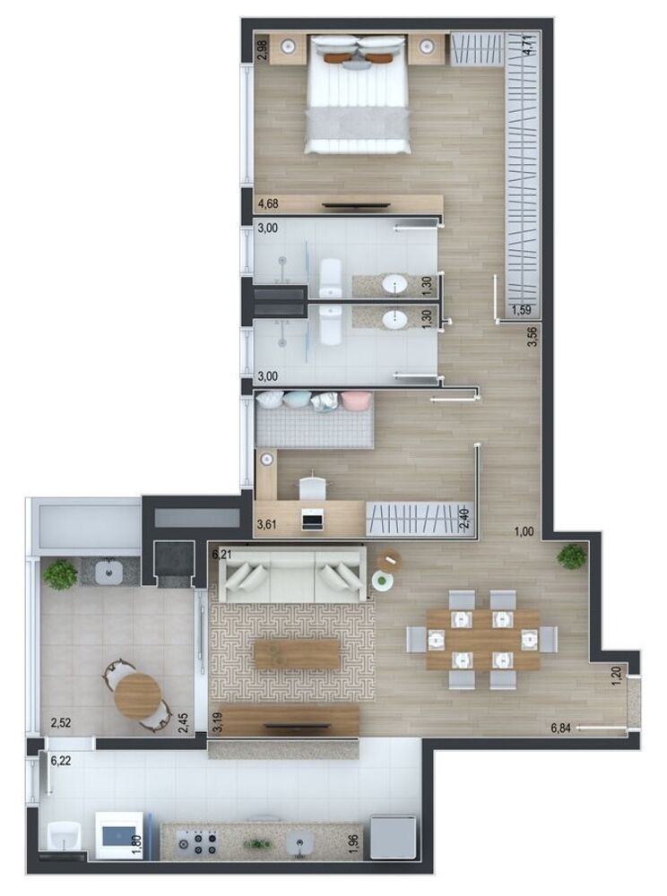 Apartamento à venda com 2 quartos, 90m² - Foto 13