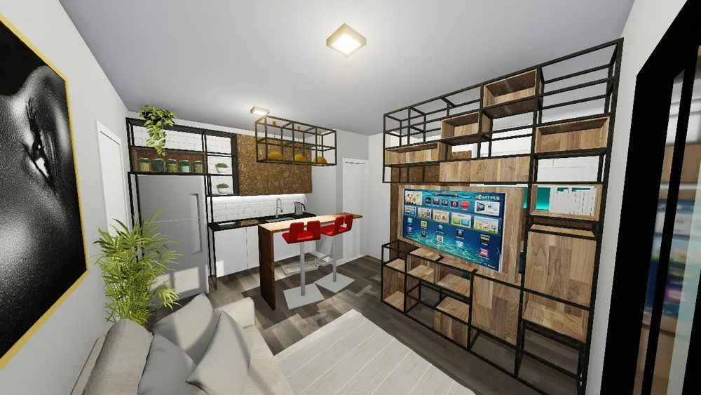 Apartamento, 1 quarto, 33 m² - Foto 12