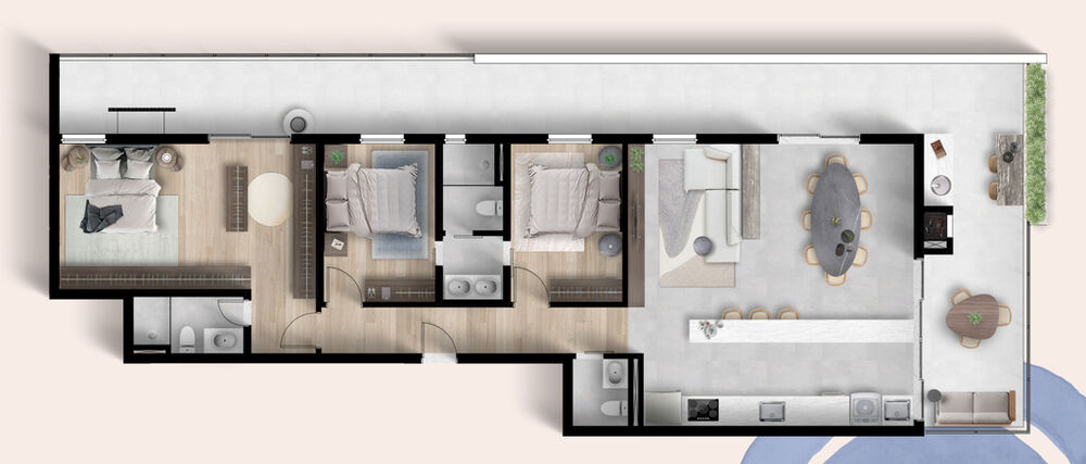 Apartamento à venda com 2 quartos, 55m² - Foto 15