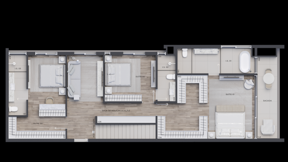Apartamento à venda com 3 quartos, 91m² - Foto 11