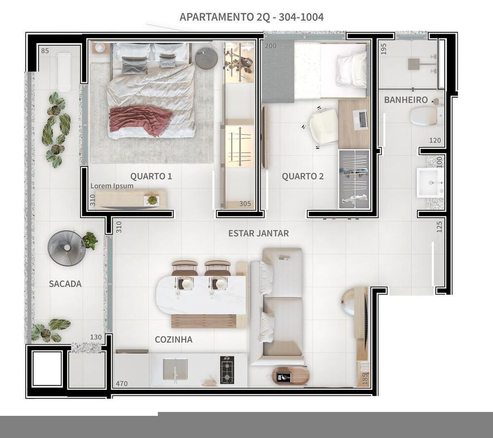 Apartamento à venda com 1 quarto, 26m² - Foto 8