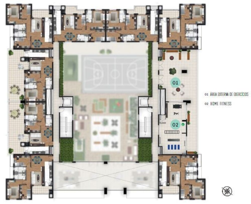 Apartamento à venda com 3 quartos, 82m² - Foto 17