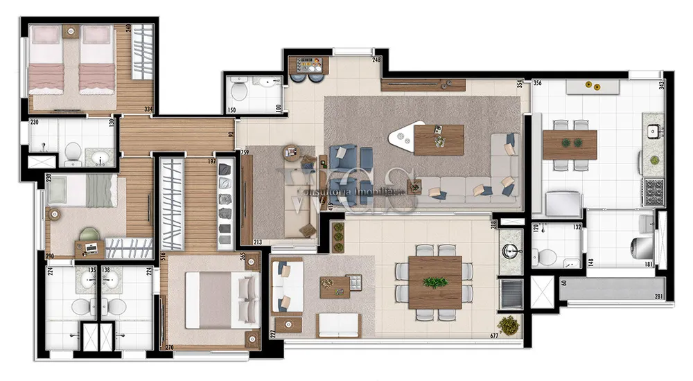 Apartamento, 3 quartos, 125 m² - Foto 14