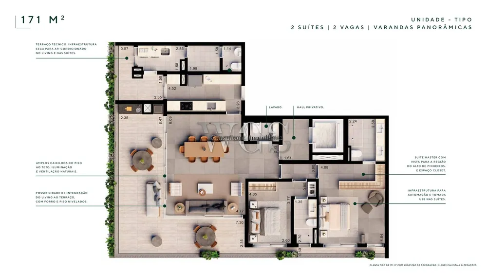 Apartamento, 2 quartos, 3740 m² - Foto 7