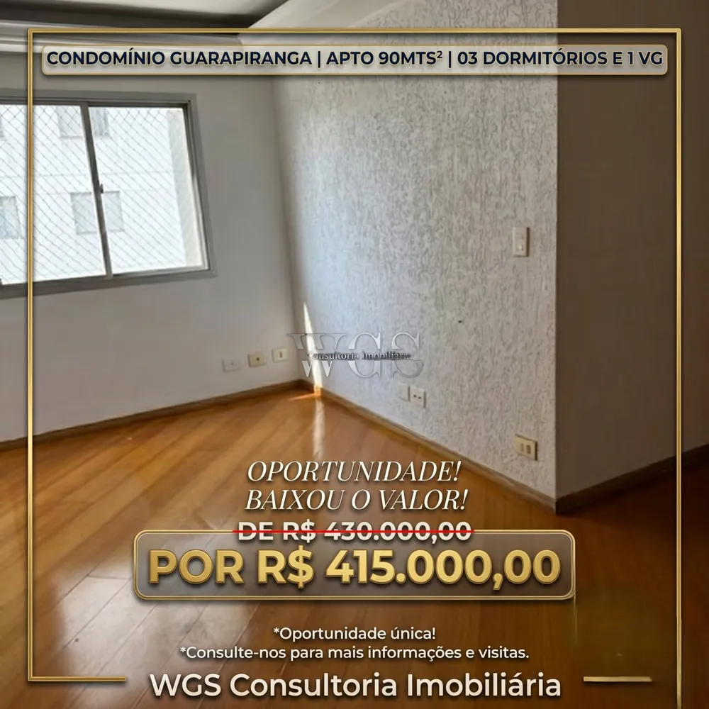 Apartamento, 3 quartos, 90 m² - Foto 1