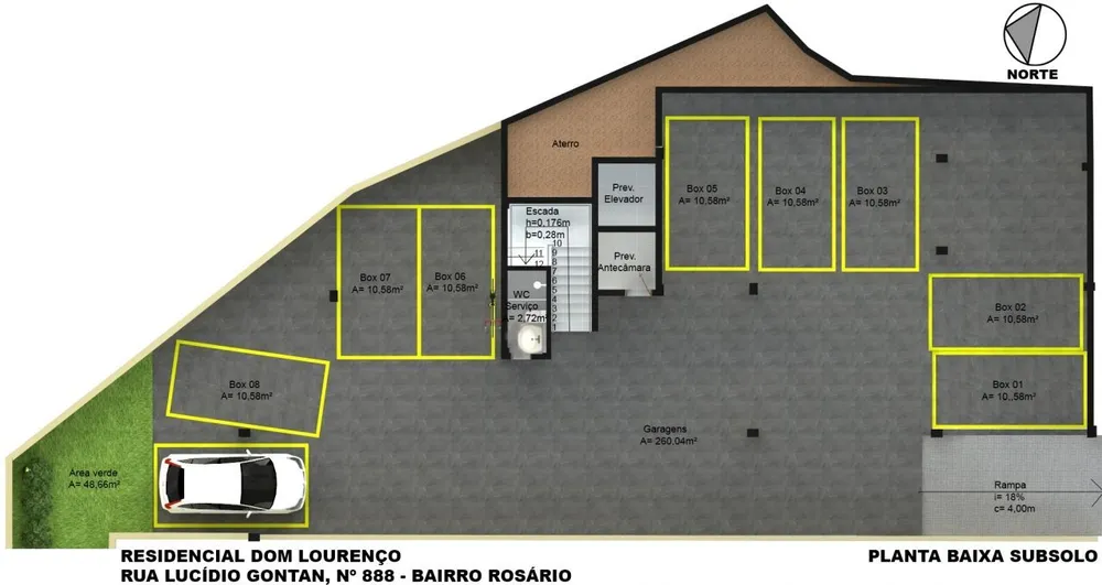 Apartamento, 1 quarto, 34 m² - Foto 1