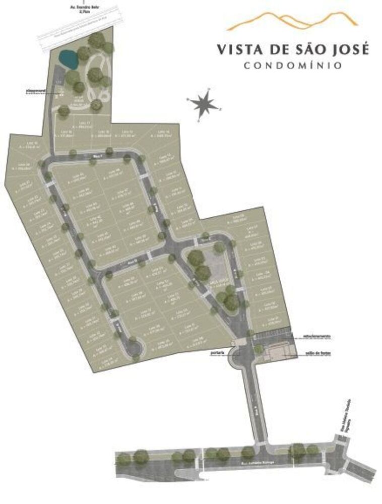 Terreno à venda, 649m² - Foto 1