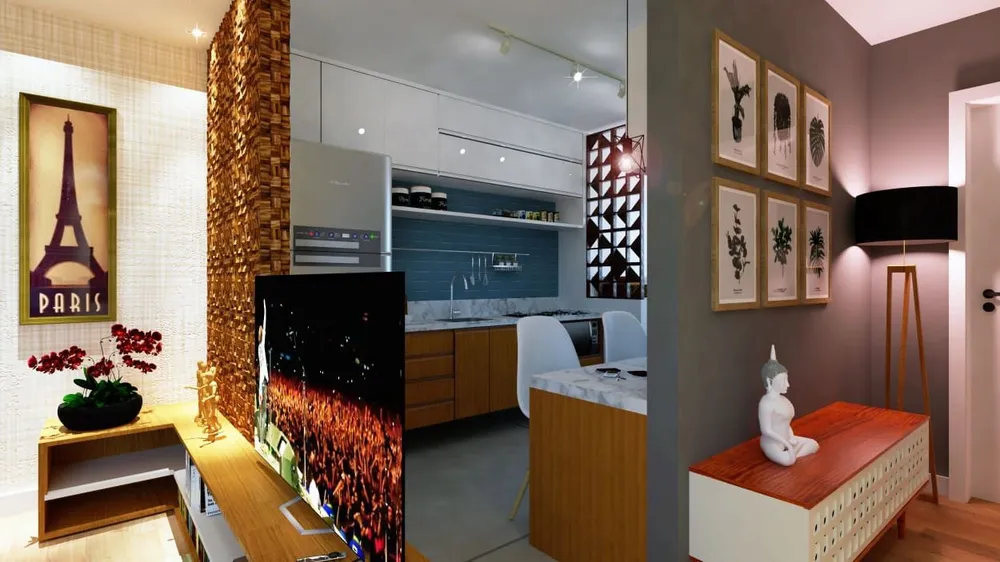 Apartamento, 2 quartos, 52 m² - Foto 1