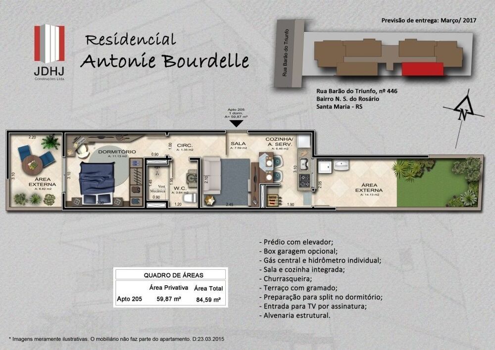 Apartamento à venda com 1 quarto, 113m² - Foto 6