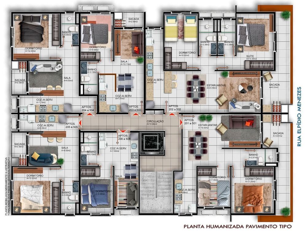 Apartamento, 2 quartos, 68 m² - Foto 3