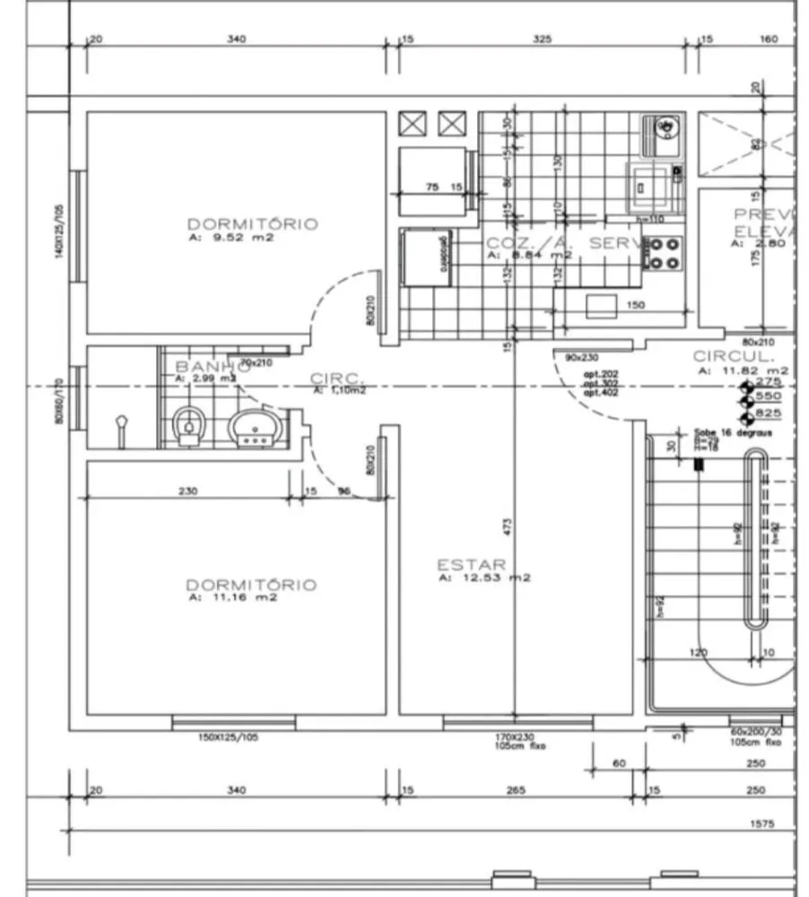 Apartamento, 2 quartos, 54 m² - Foto 8