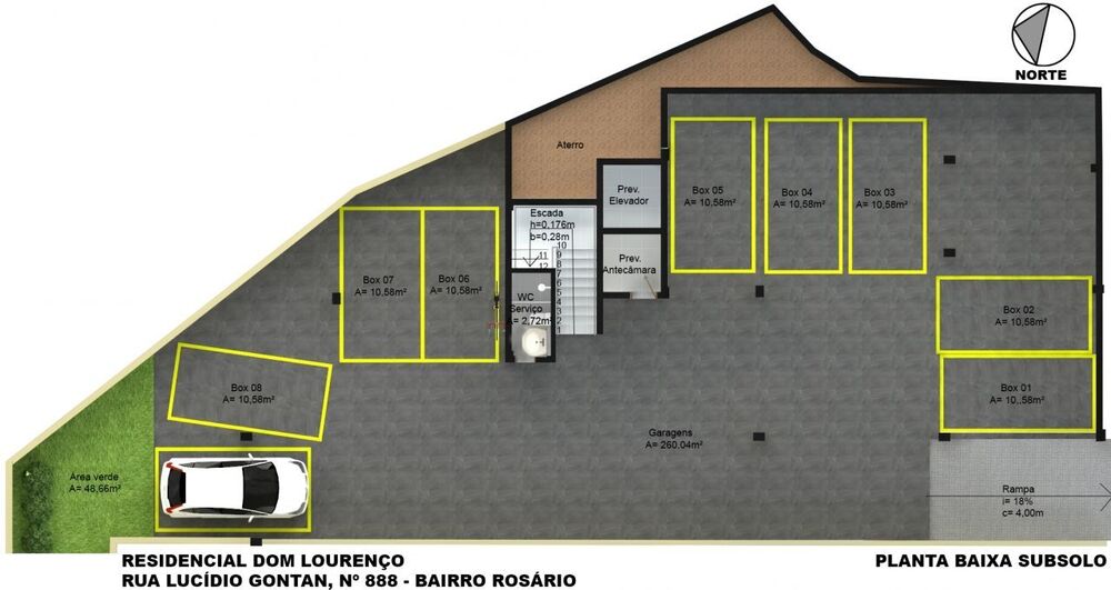 Apartamento, 1 quarto, 34 m² - Foto 3