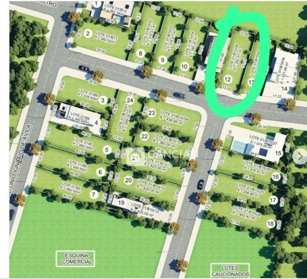 Terreno, 382 m² - Foto 2