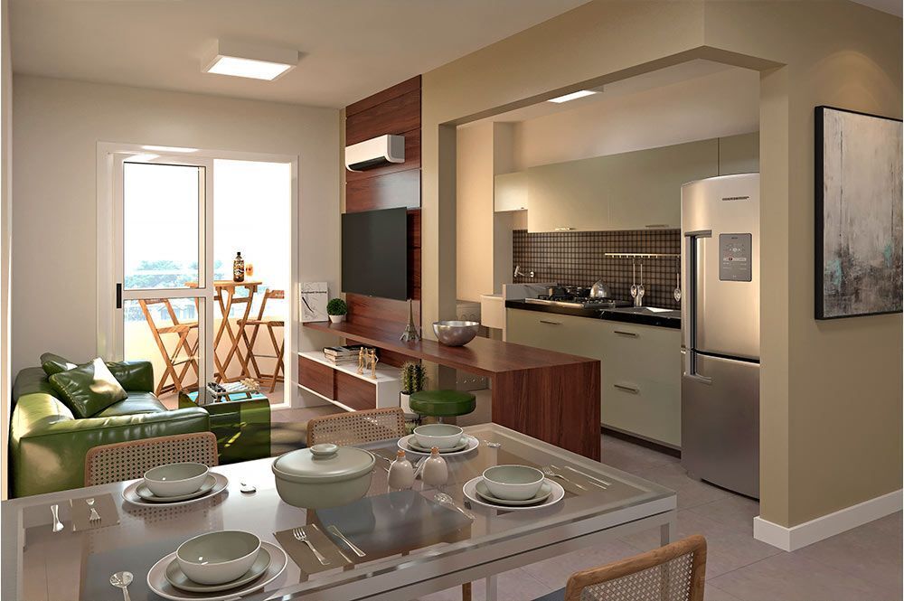 Apartamento à venda com 2 quartos, 58m² - Foto 4