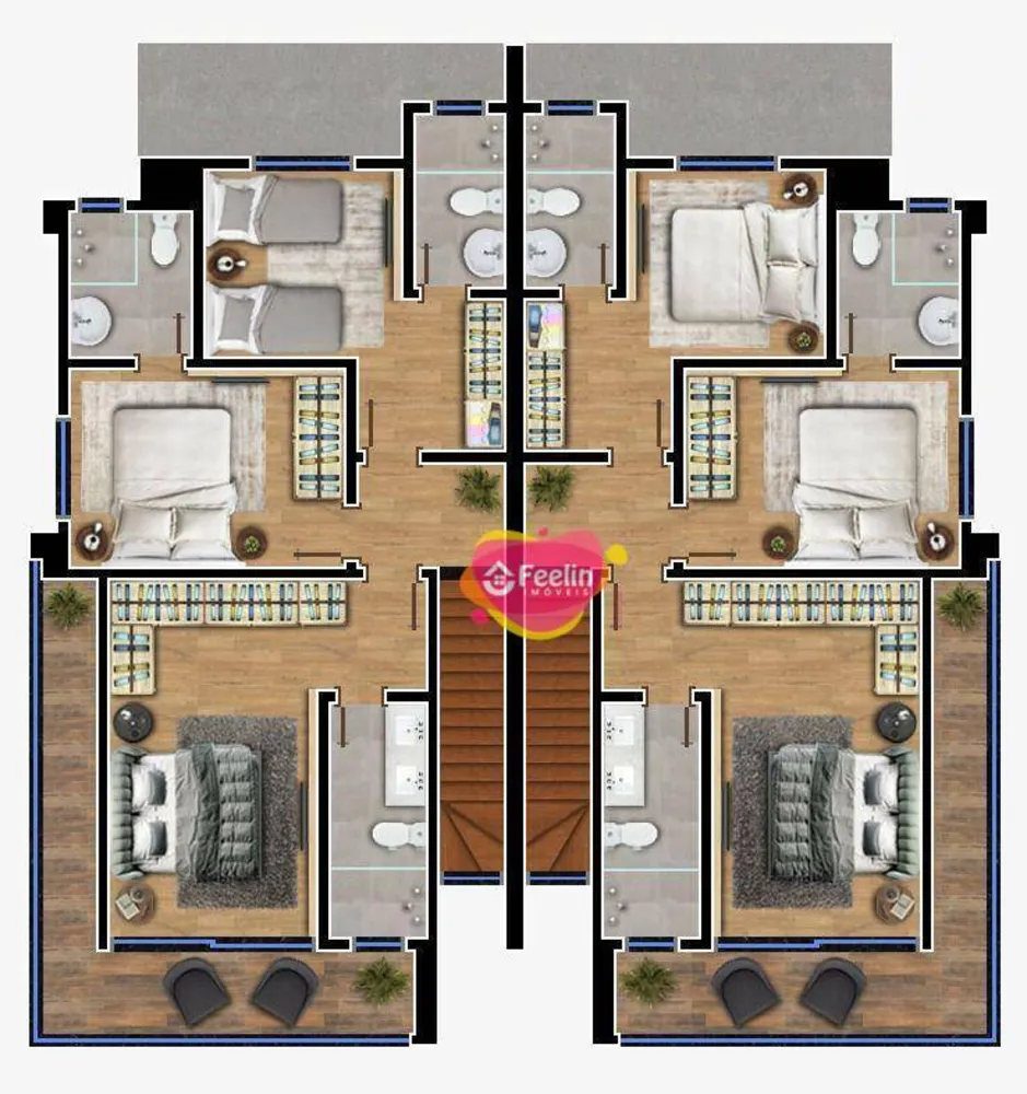 Casa, 3 quartos, 185 m² - Foto 3