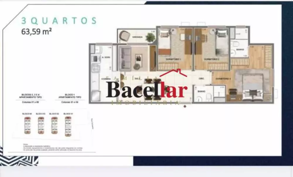 Apartamento, 3 quartos, 64 m² - Foto 19