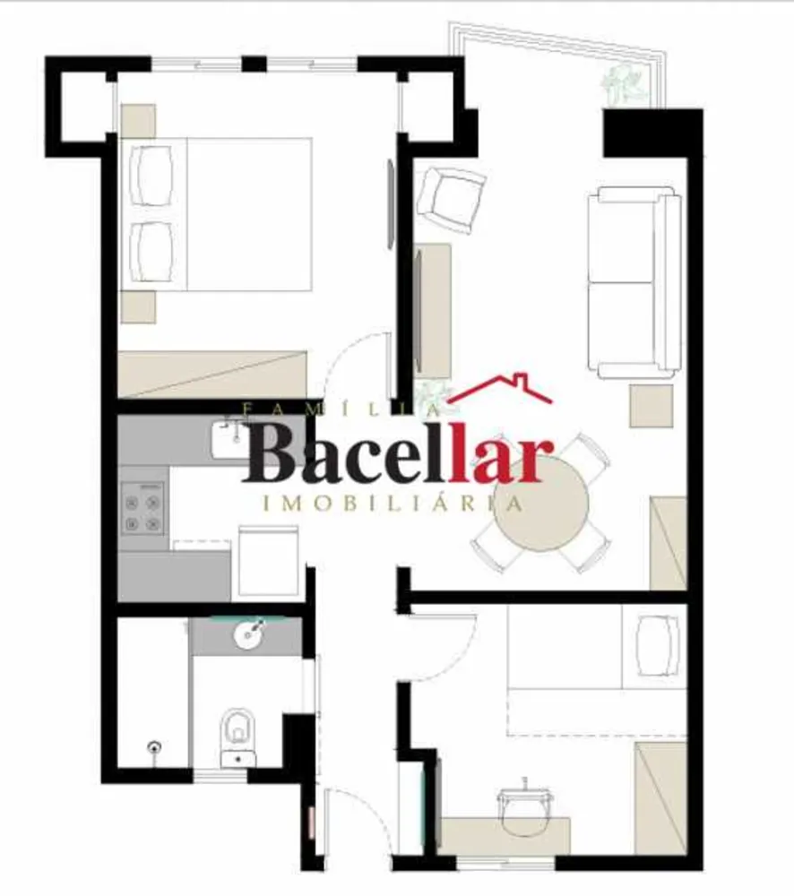 Apartamento, 2 quartos, 54 m² - Foto 48