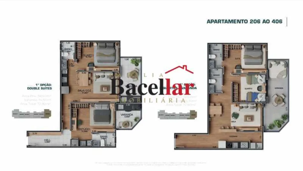 Apartamento, 2 quartos, 72 m² - Foto 5