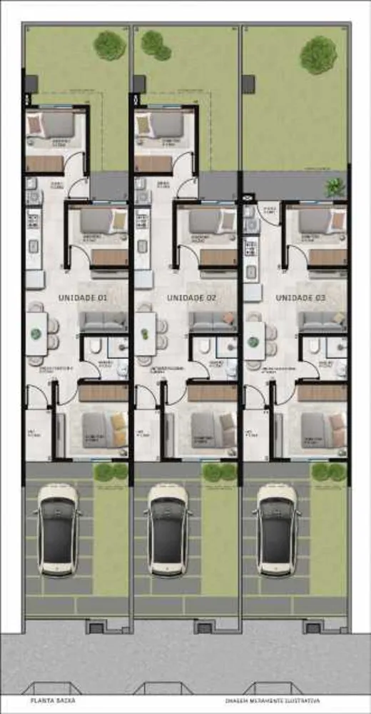 Casa, 2 quartos, 54 m² - Foto 1