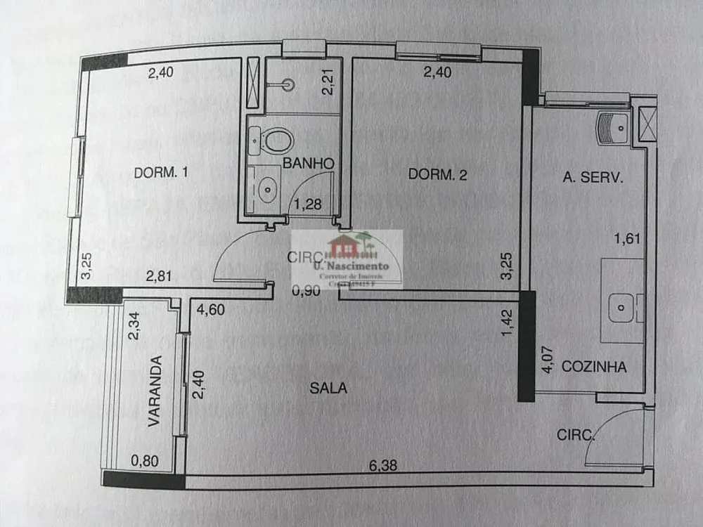 Apartamento, 2 quartos, 48 m² - Foto 15