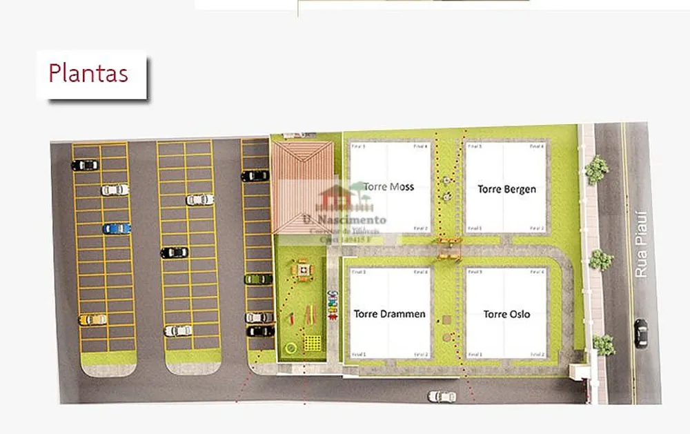 Apartamento, 3 quartos, 50 m² - Foto 1