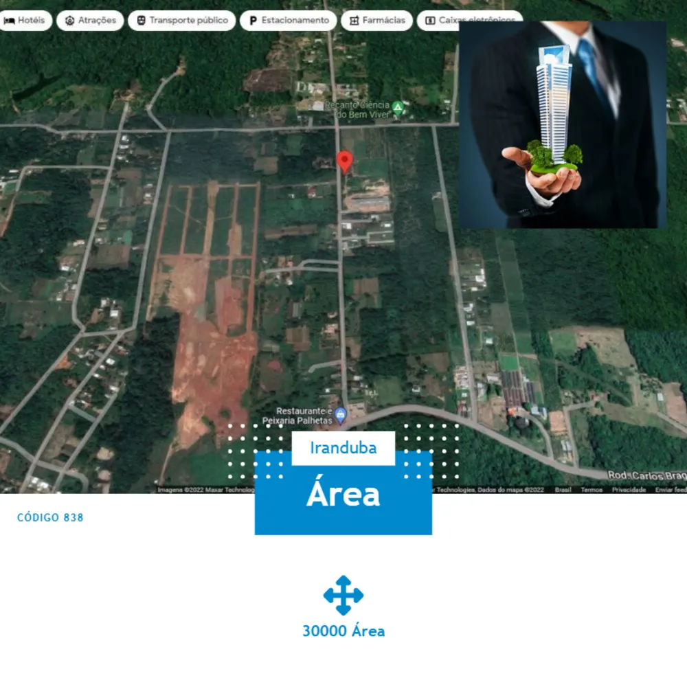 Terreno, 3 hectares - Foto 1