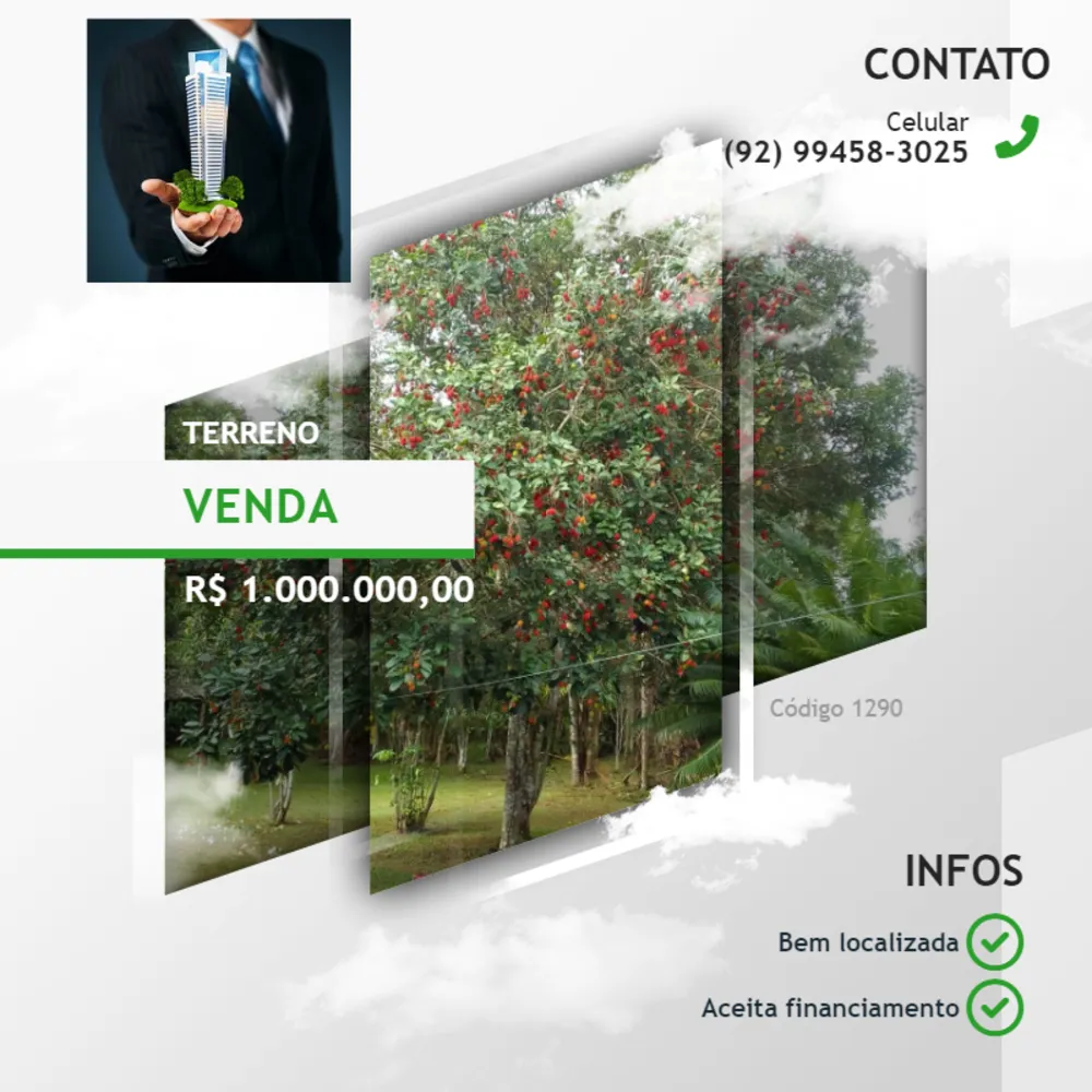 Terreno, 15 hectares - Foto 1