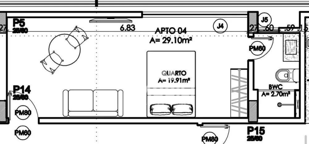 Apartamento, 1 quarto - Foto 10