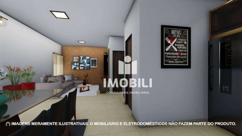 Casa, 3 quartos - Foto 2