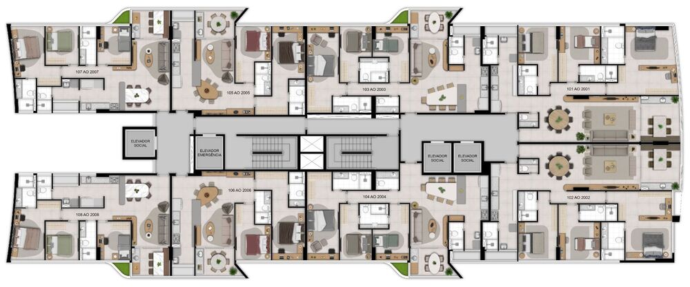 Apartamento à venda com 3 quartos, 130m² - Foto 12