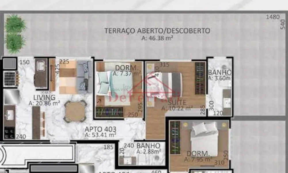 Casa, 2 quartos, 80 m² - Foto 3