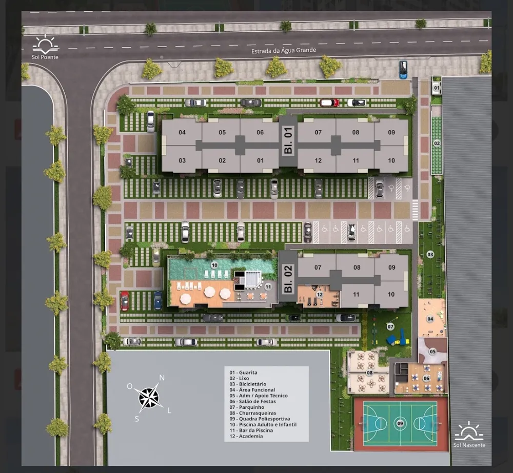 Apartamento, 2 quartos, 50 m² - Foto 3