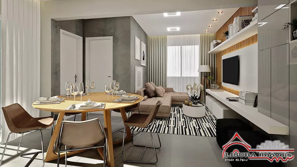 Apartamento à venda com 2 quartos, 55m² - Foto 3