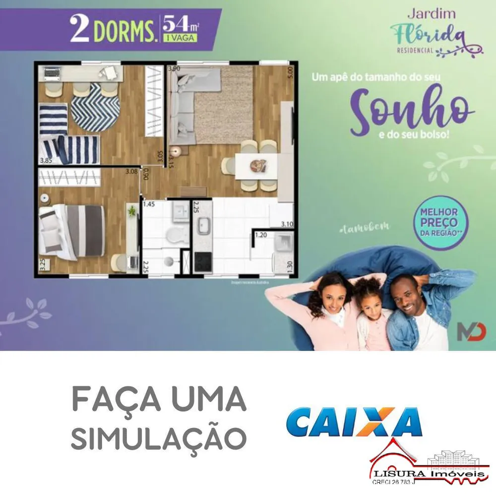 Apartamento, 2 quartos, 54 m² - Foto 11