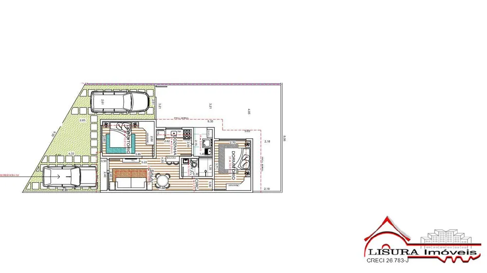 Terreno, 136 m² - Foto 1