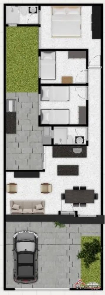 Casa, 3 quartos, 93 m² - Foto 1