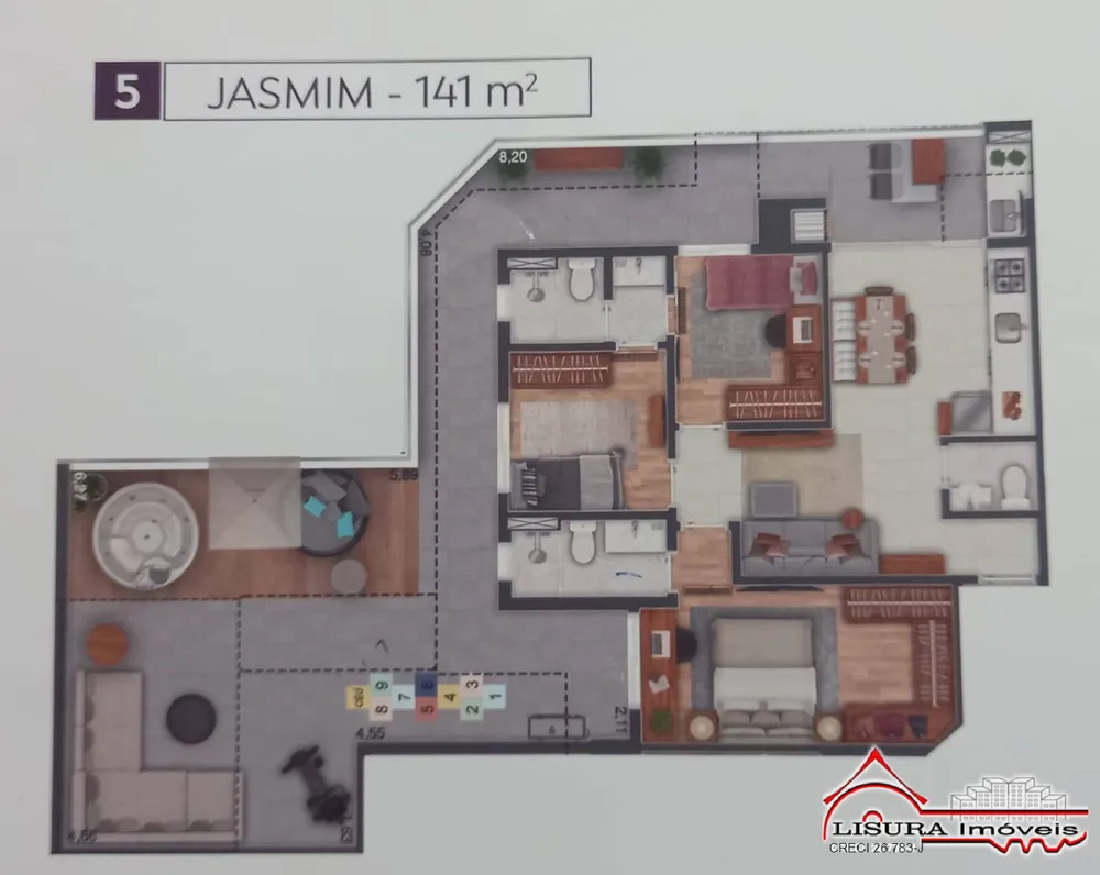 Apartamento, 3 quartos, 143 m² - Foto 4