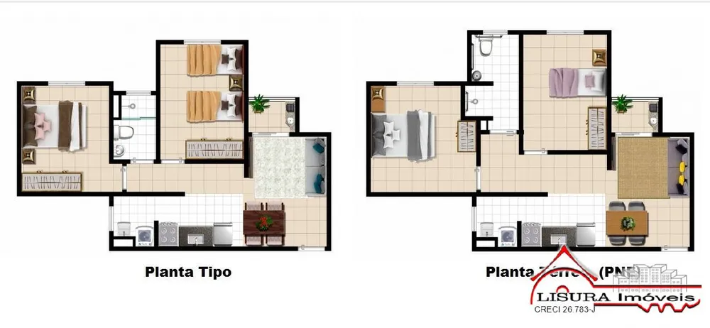 Apartamento, 2 quartos, 50 m² - Foto 14