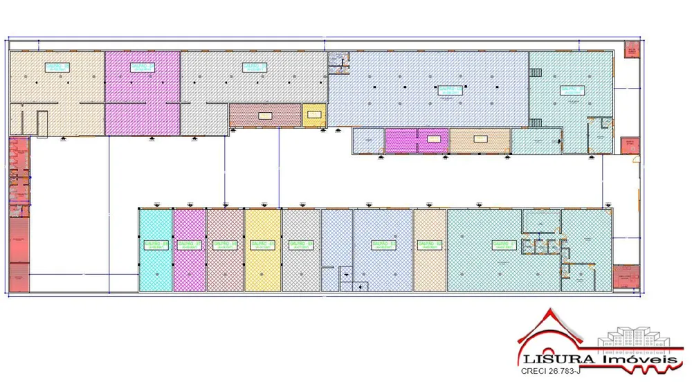 Depósito-Galpão, 65 m² - Foto 1